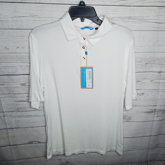 LIZZIE DRIVER WOMEN'S SZ LARGE GOLF TOP